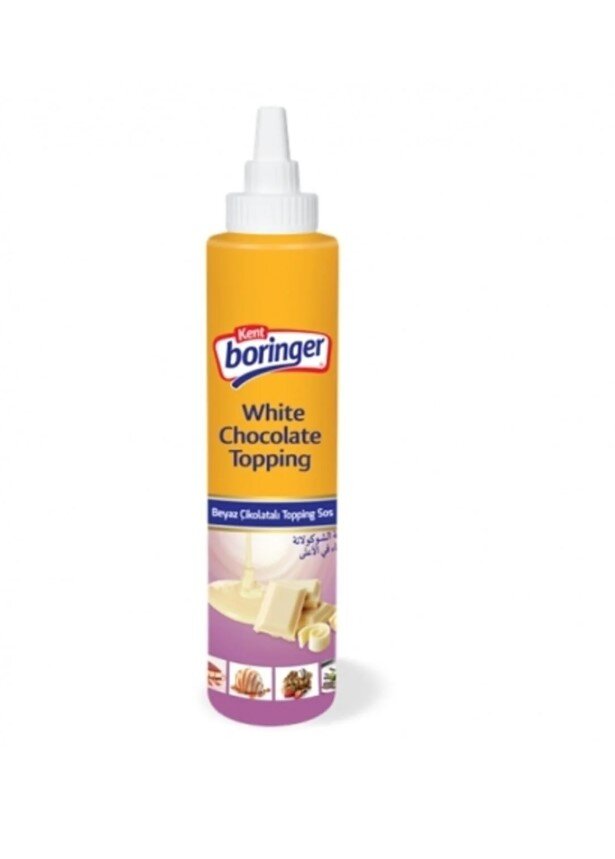 Kent Borınger Beyaz Çikolatalı Toppıng Sos 750G