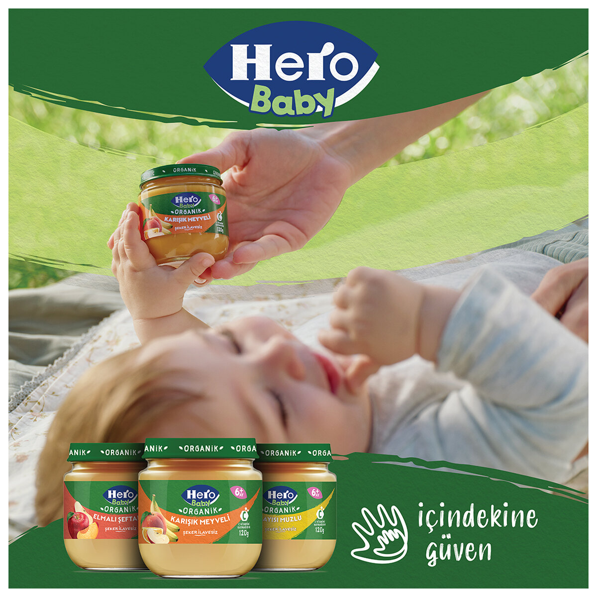 Hero Baby Karışık Meyvve Yulaflı 120Gr