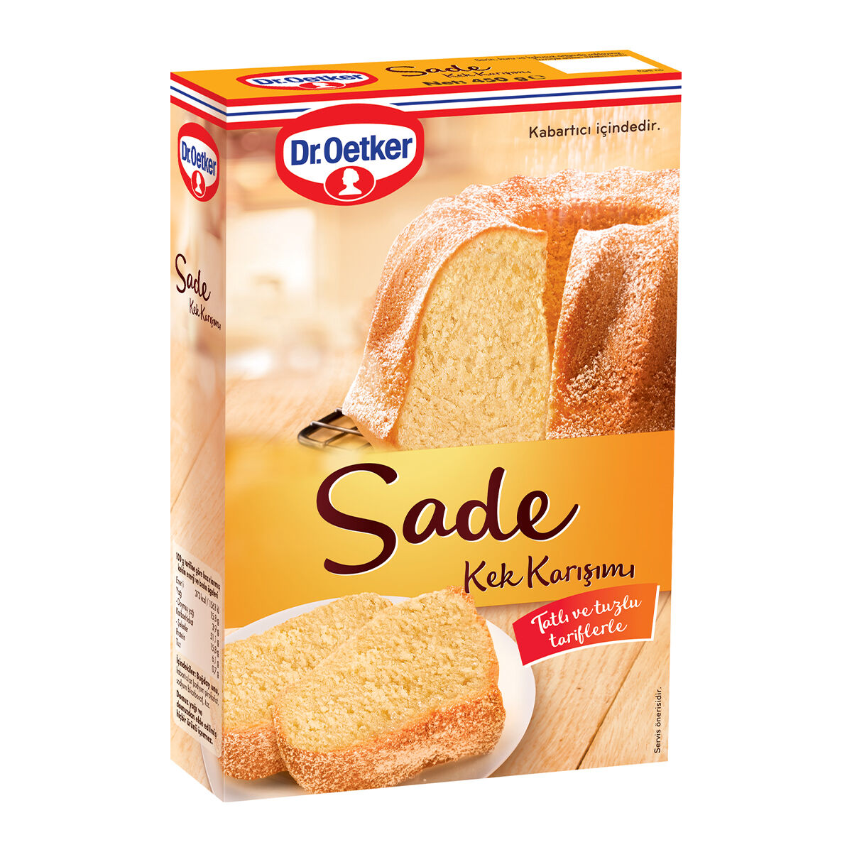Dr.Oetker Kek Karışımı Sade 450 G