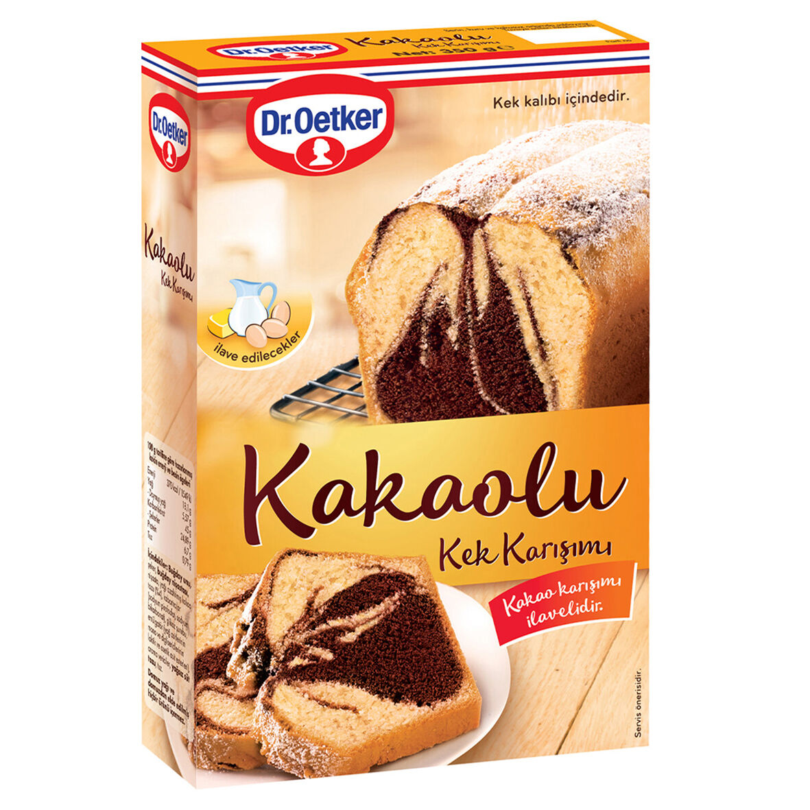 Dr.Oetker Kek Karışımı Kakaolu 350 G