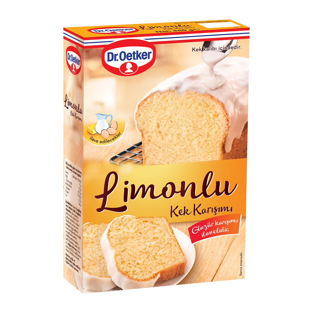 Dr.Oetker Kek Karışımı Limonlu 440 G