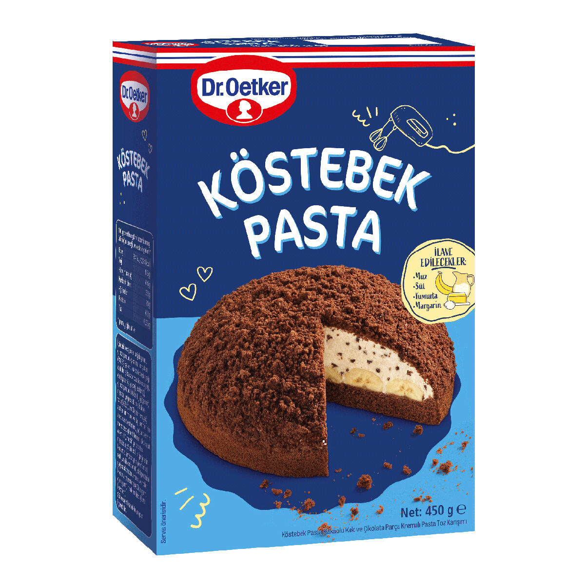 Dr.Oetker Köstebek Pasta 450 G