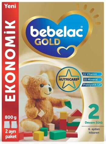 Bebelac Gold Devam Sütü 2 800G
