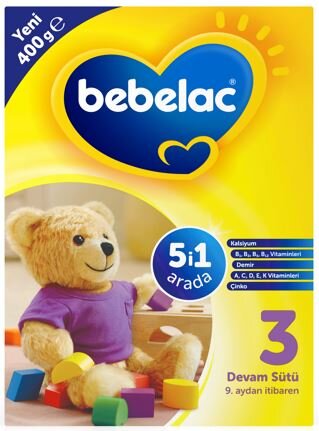 Bebelac Devam Sütü 3 400 G