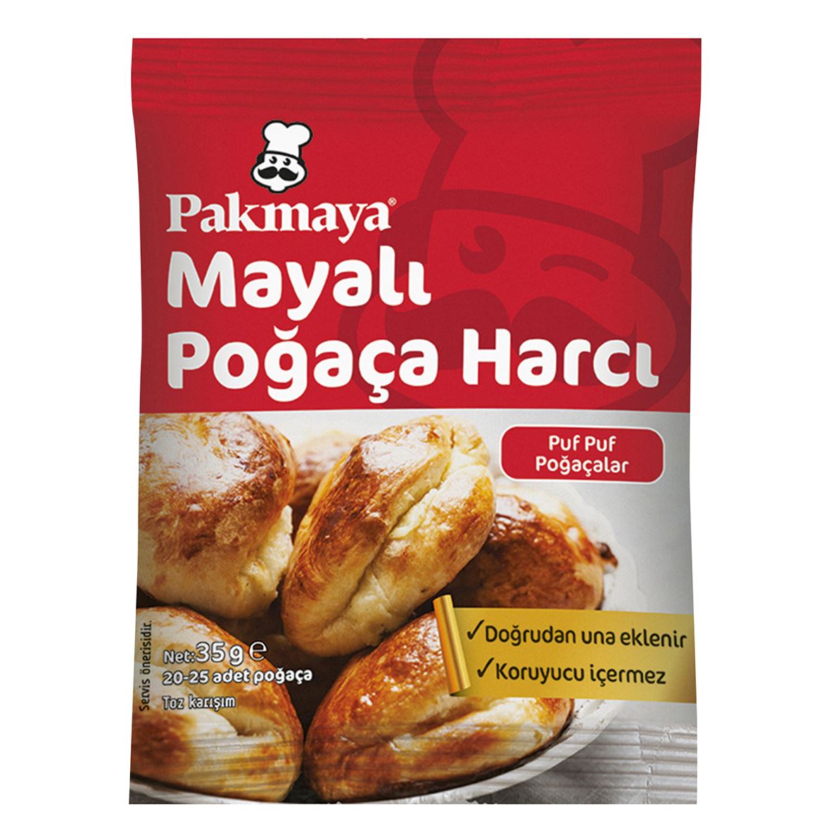 Pakmaya Mayalı Poğaça Harcı 35 G