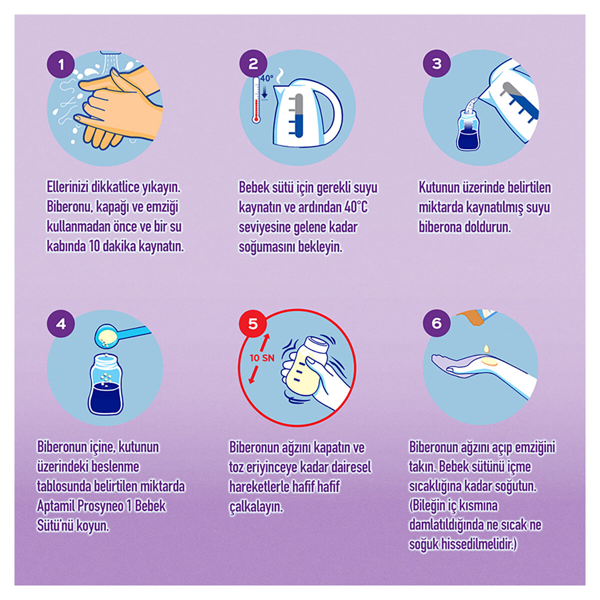 Aptamıl Prosyneo Bebek Sütü 1 400G