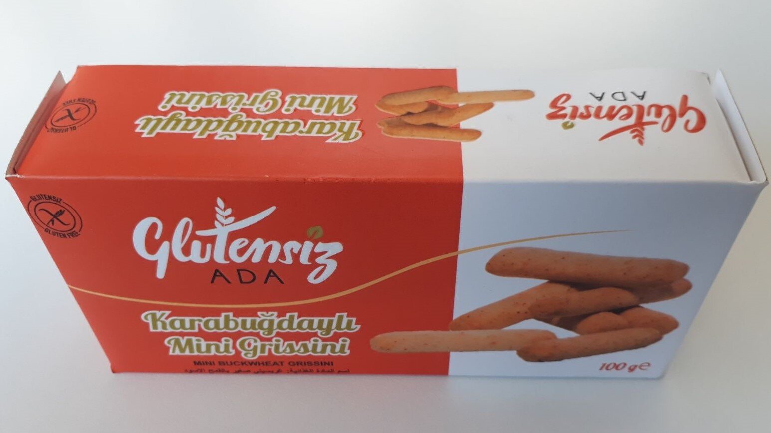 Glutensiz Ada Karabuğdaylı Mini Grissini 100 G
