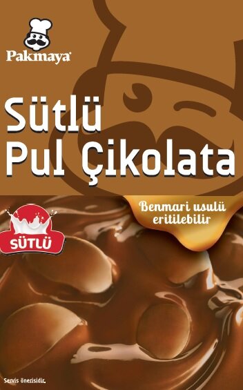 Pakmaya Sütlü Pul Çikolata 100G