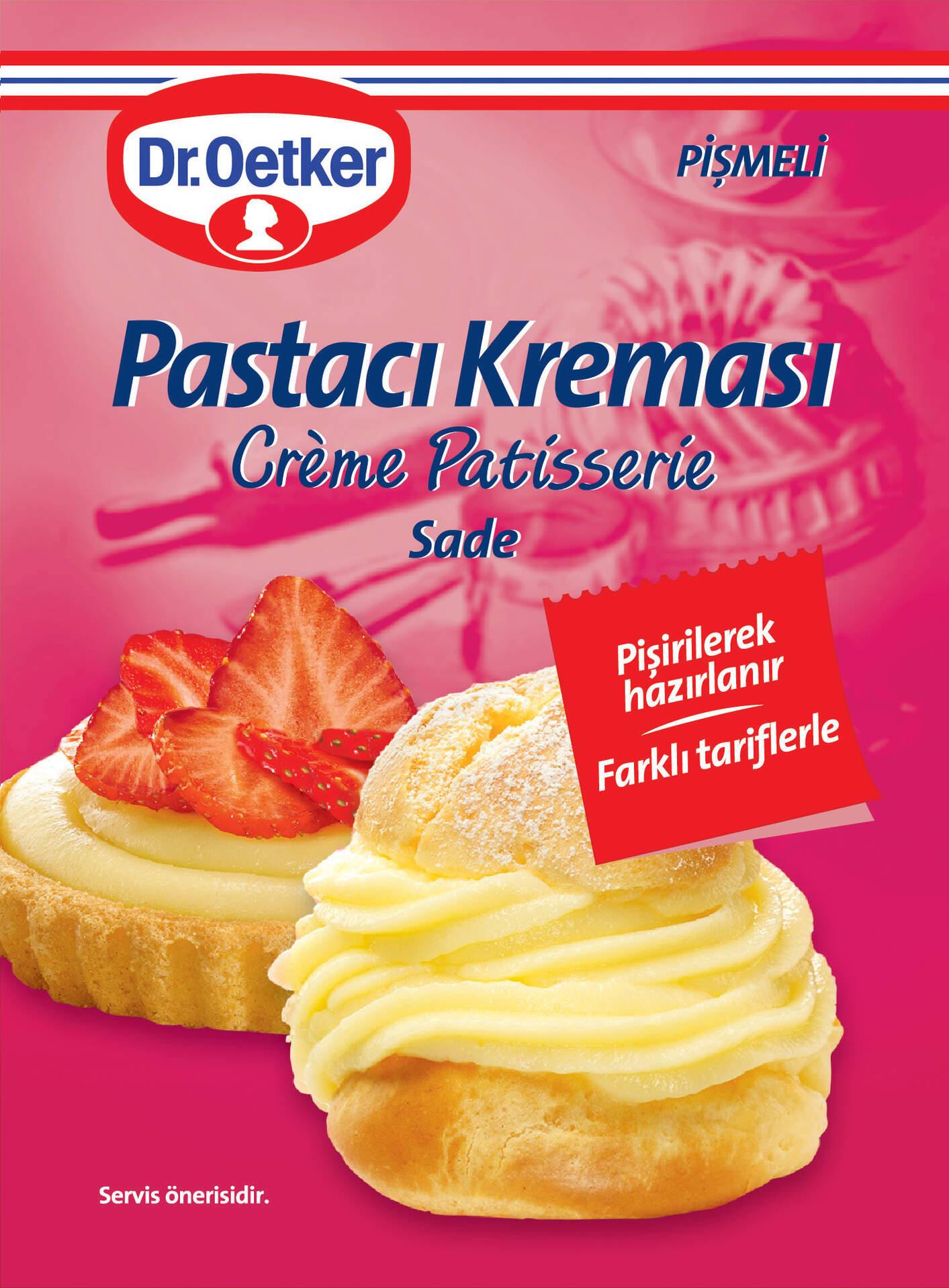 Dr.Oetker Pastacı Kreması Pişmeli 156 G