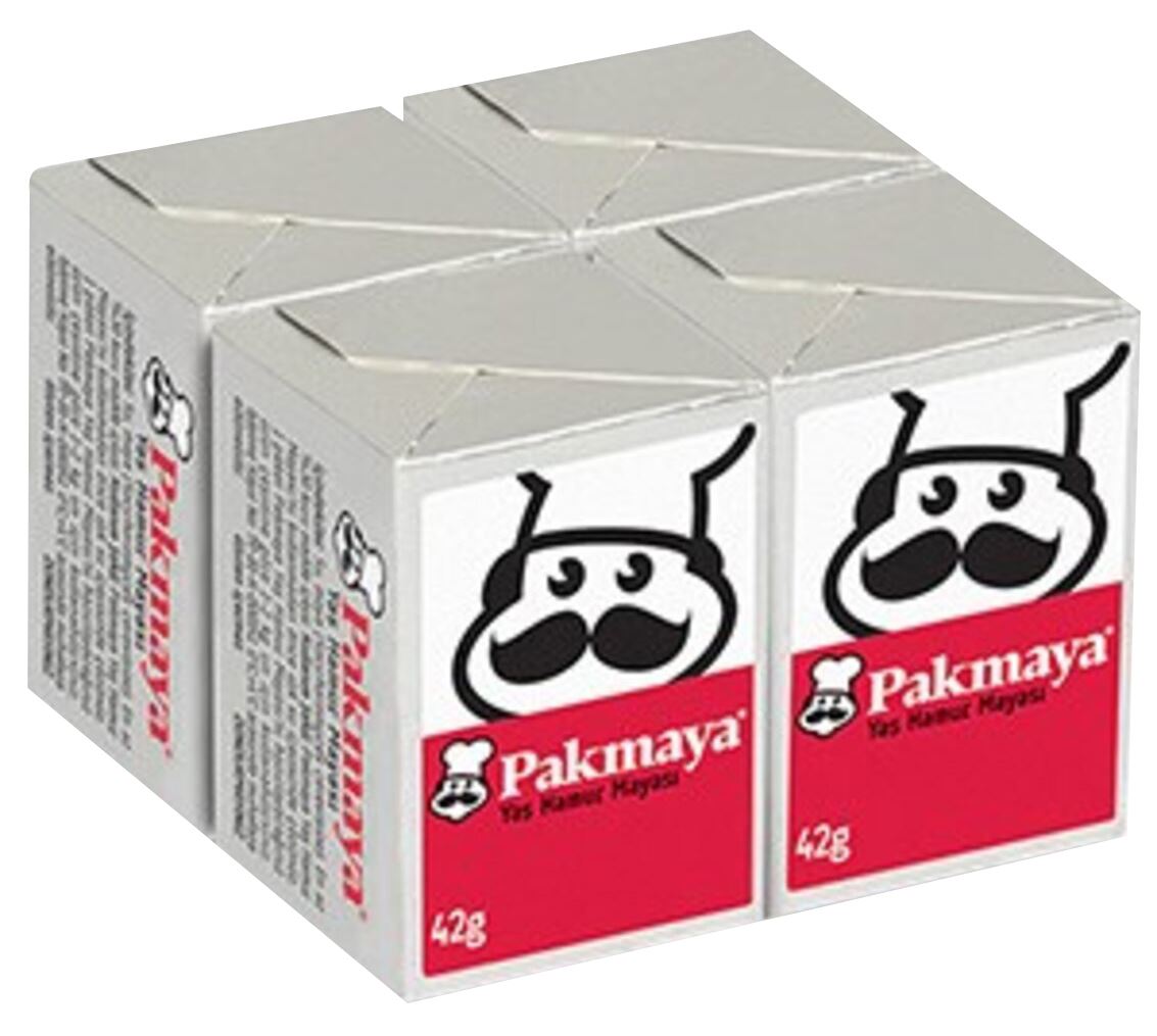 Pakmaya Yaş Maya 4'Lü 168 Gr.