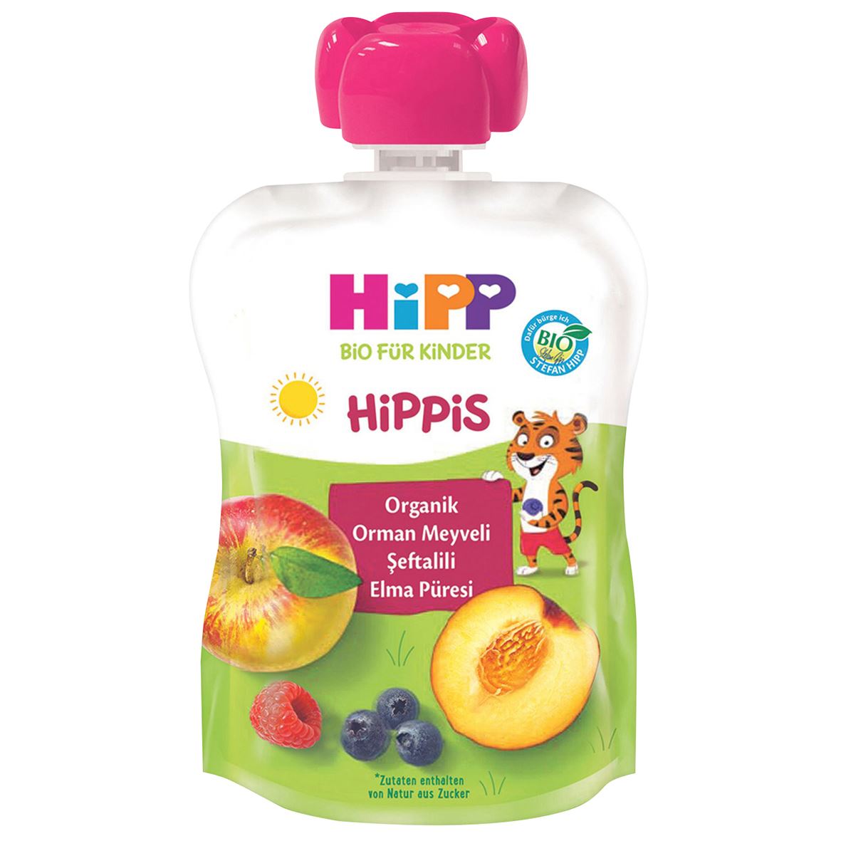Hıpp Organık Orm.Meyv. Şeftalılı Elma Püresı 100Gr