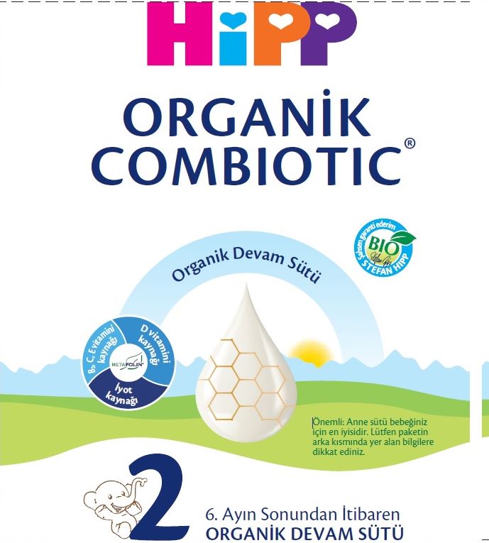 Hıpp Organik Combıotıc Devam Sütü 2 350 G
