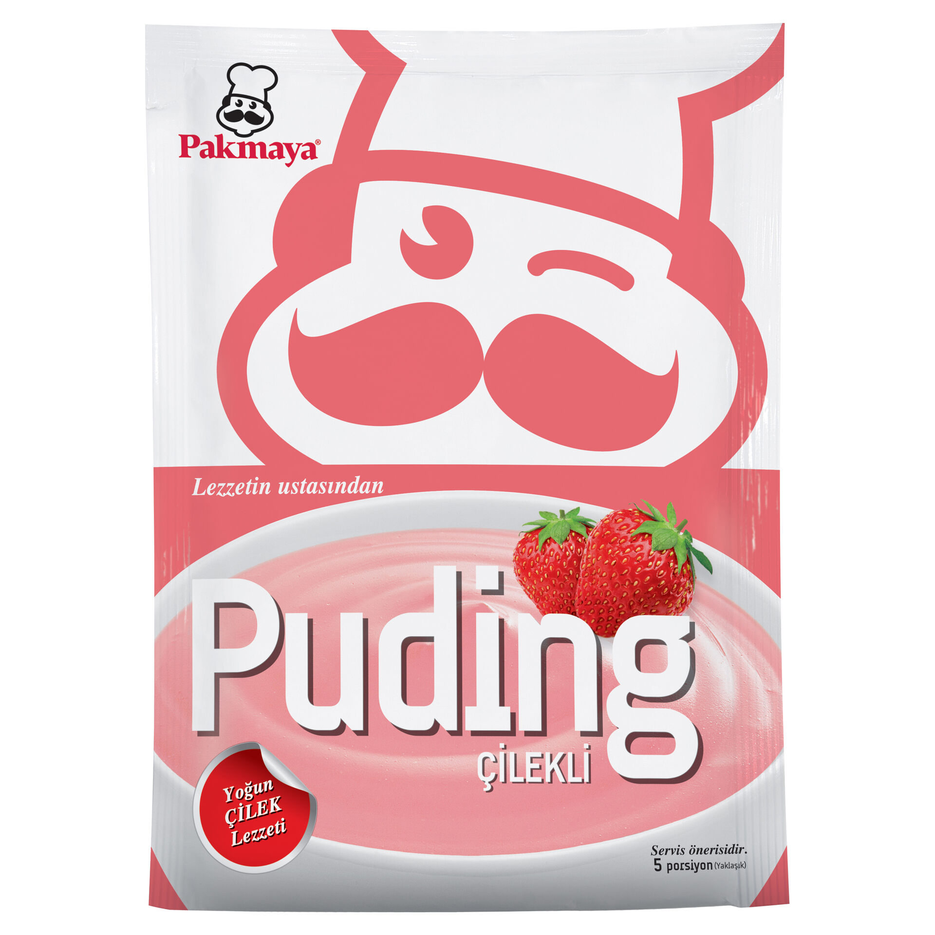 Pakmaya Çilekli Puding 125 G