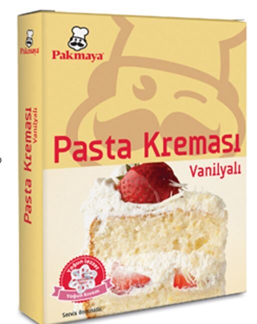 Pakmaya Pasta Kreması Vanilyalı 140 G