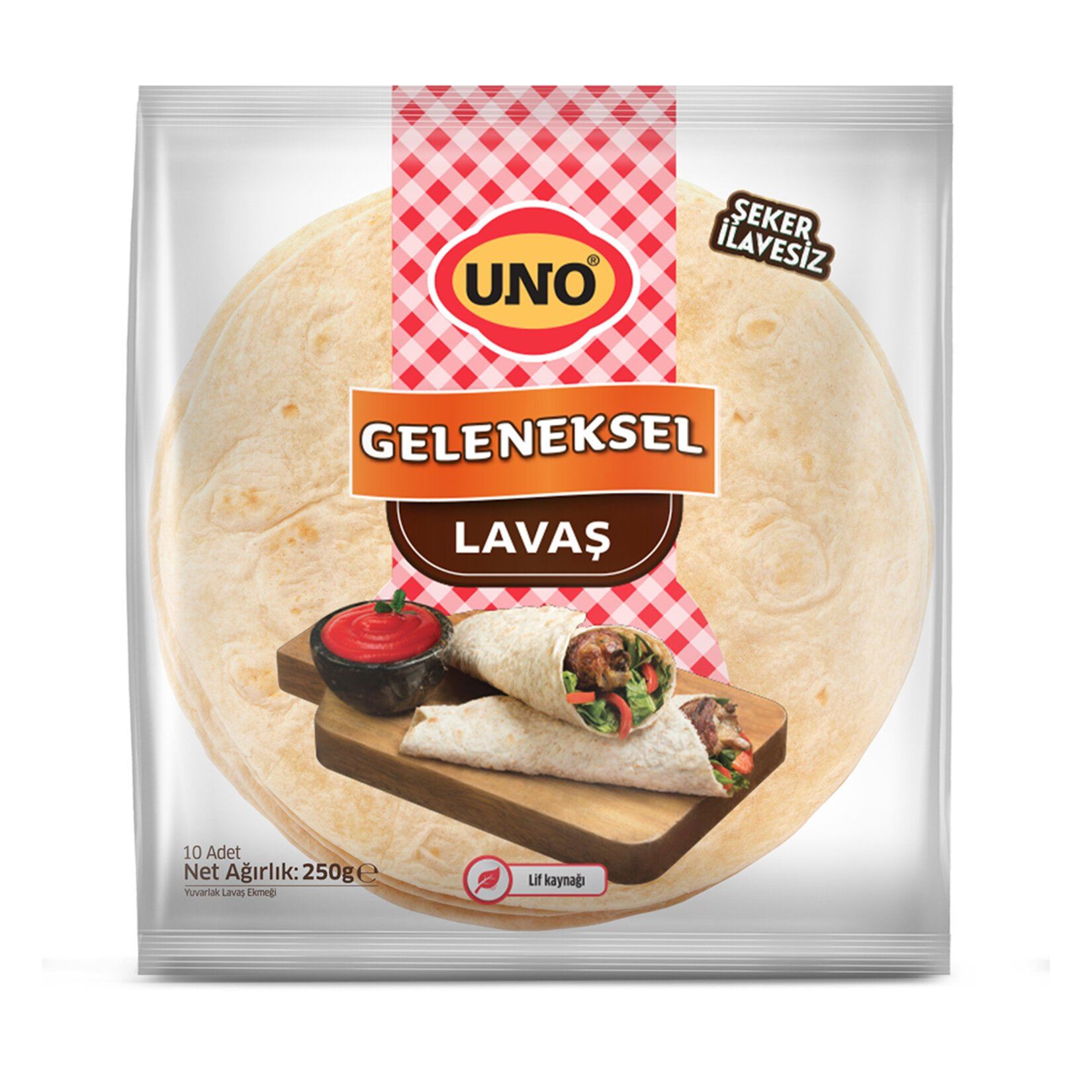 Uno Geleneksel Lavaş 15 Cm 250 G