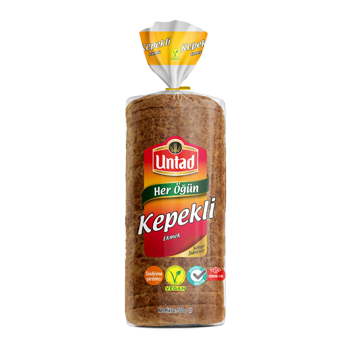 Untad Kepek Ekmeği 500 G