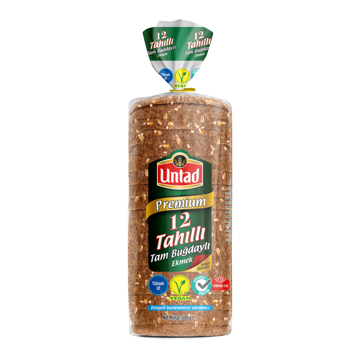 Untad Specıal Tahıl Ekmeği 480 G