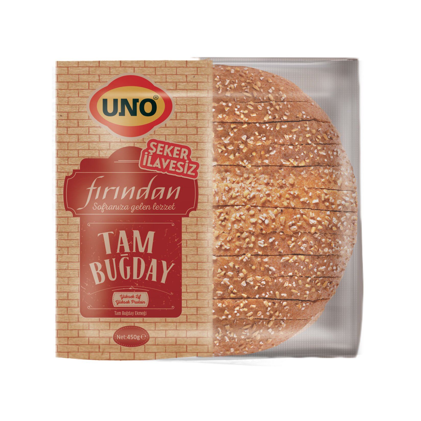 Uno Fırından Tam Buğday 450G