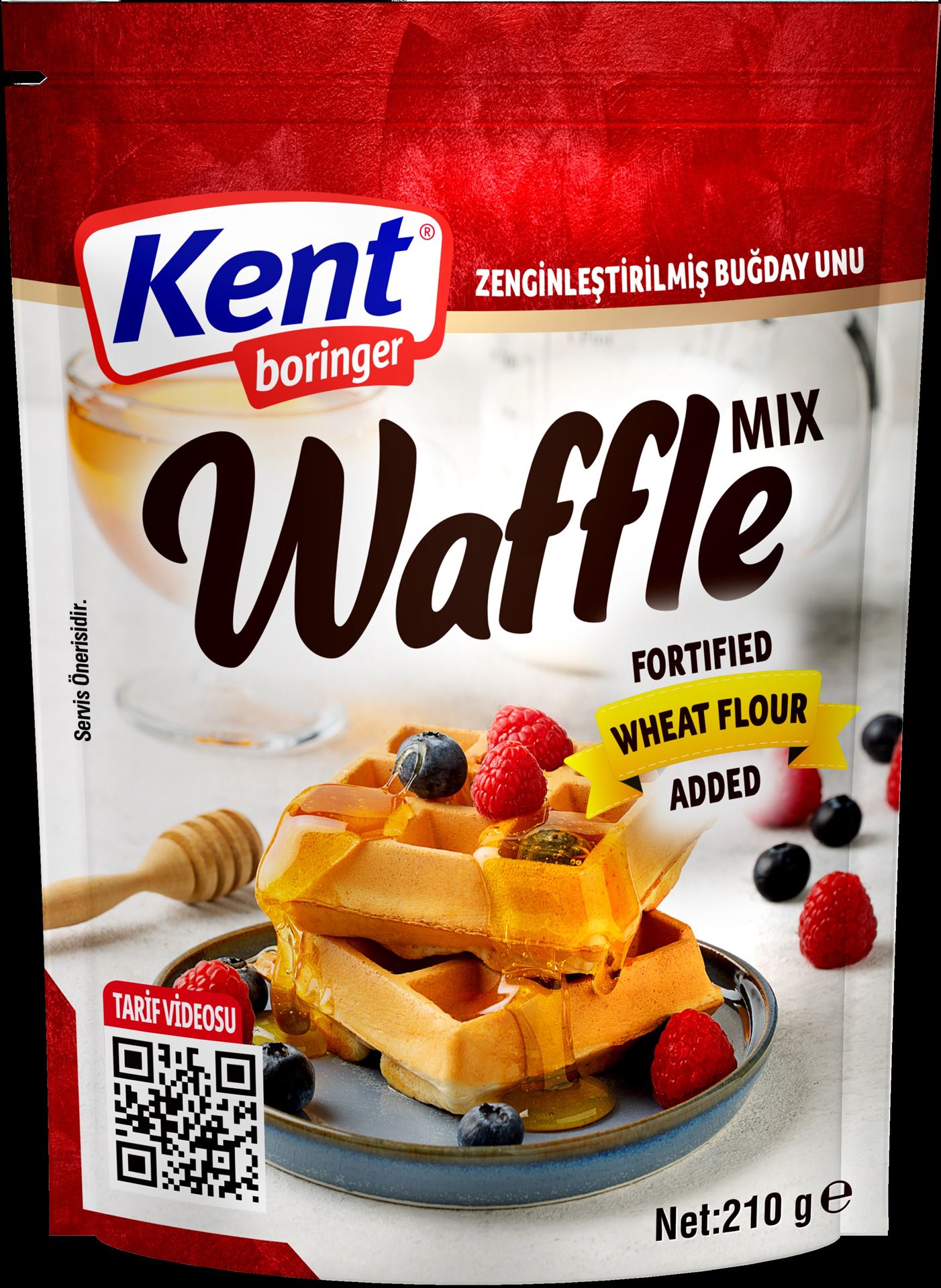 Kent Borınger Waffle Mıx 210G
