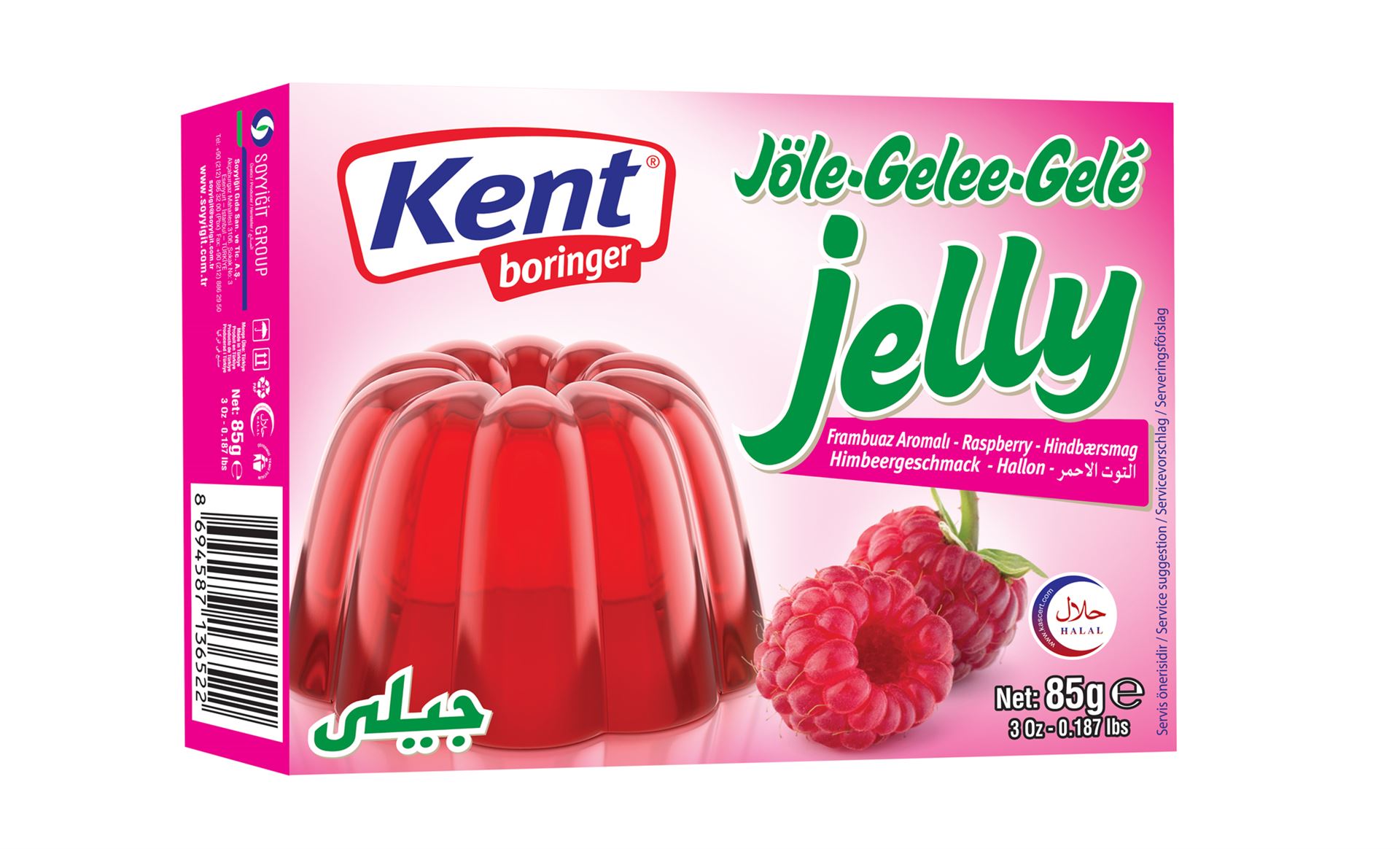 Kent Borınger Jöle Frambuaz 85G