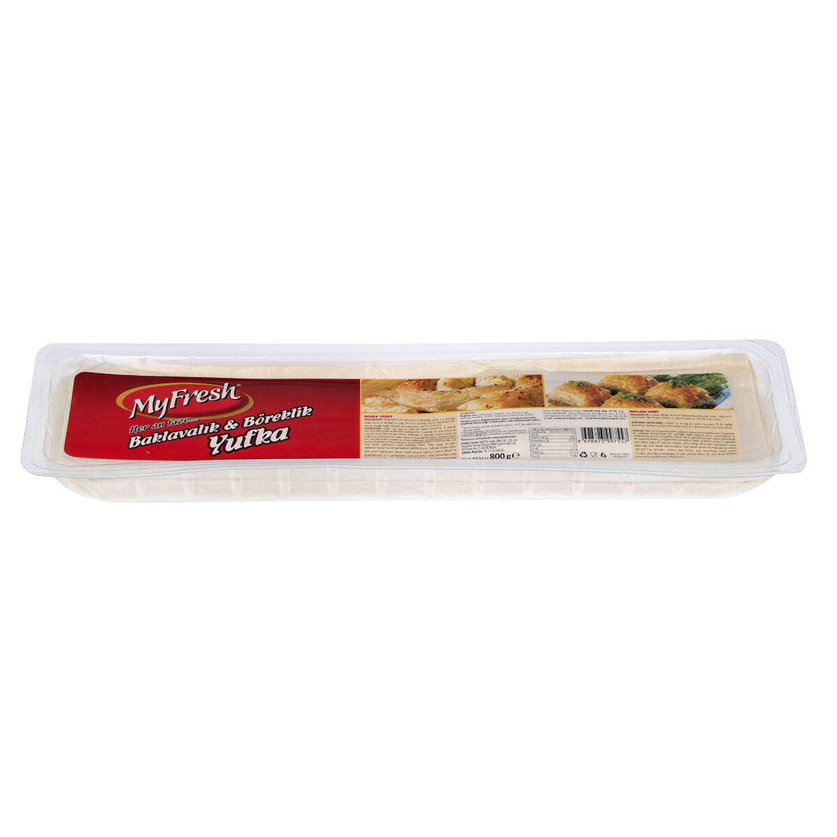Myfresh Baklavalık Yufka 800 G