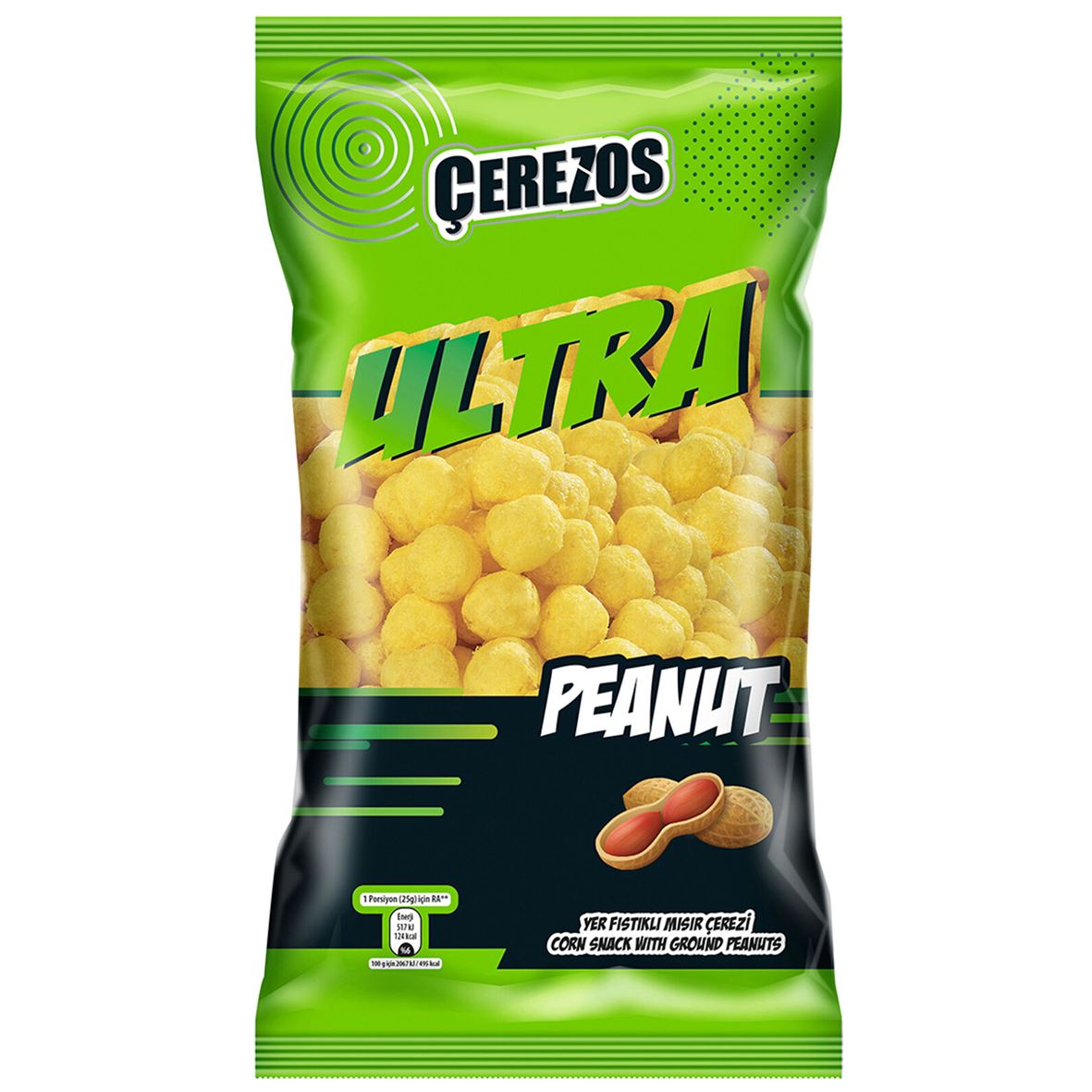Çerezos Ultra Fıstıklı Mısır Çerezi 110G