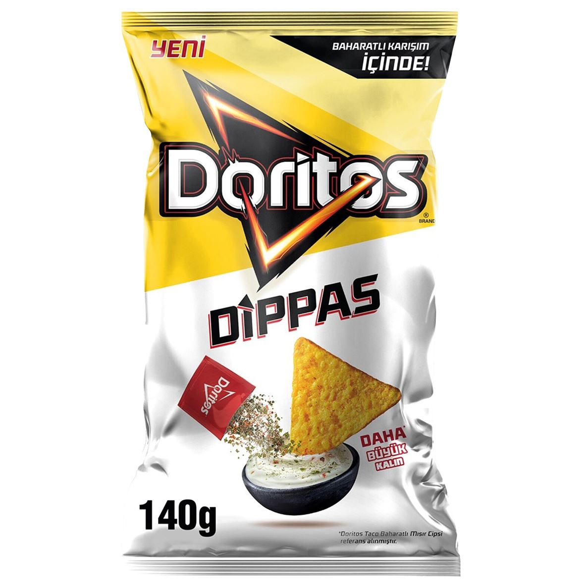 Doritos Dippas Sade Mısır Cipsi 140 G