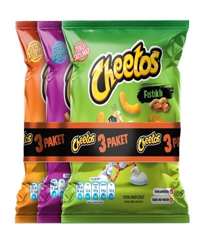 Cheetos 3Lü Mısır Çerezi 60 G