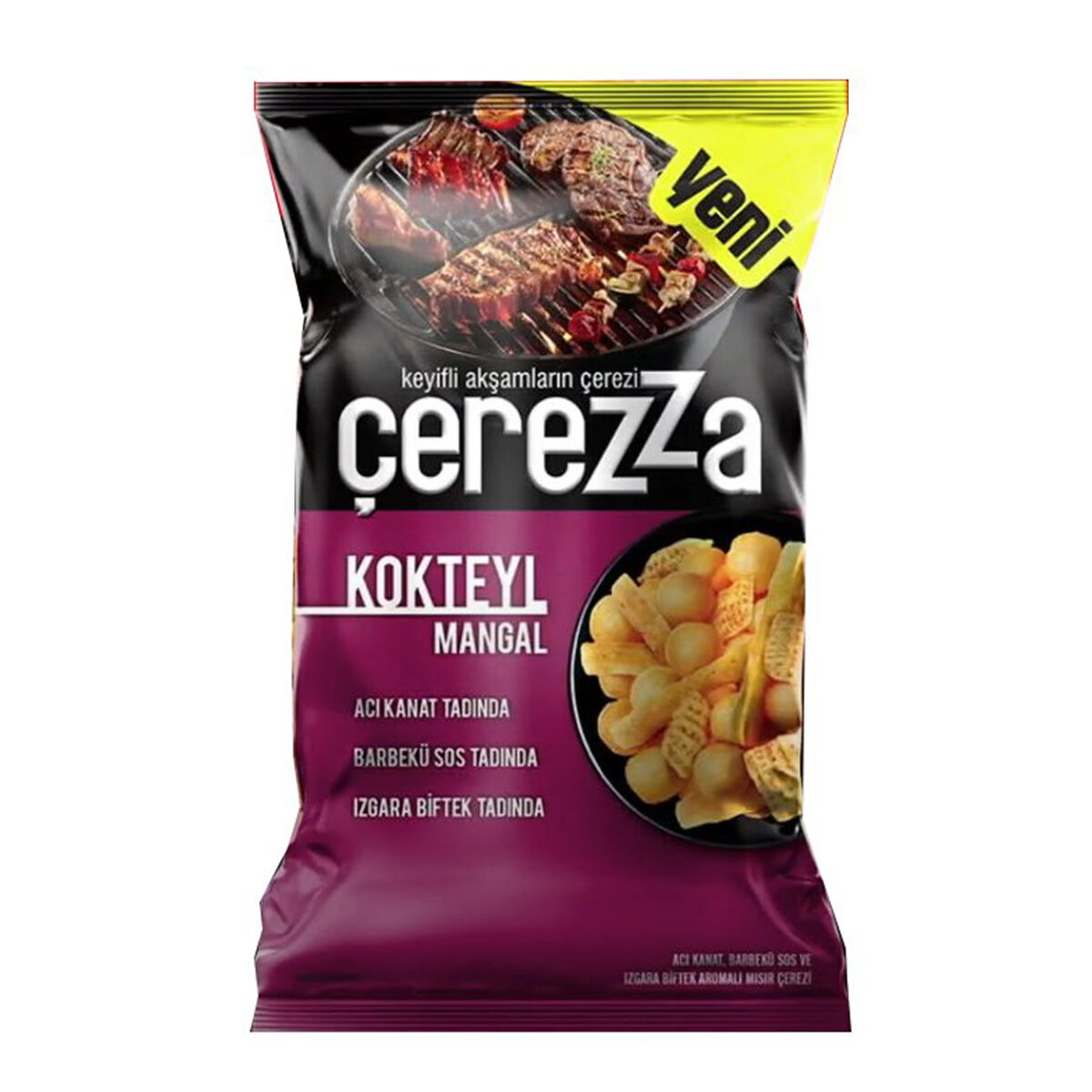 Çerezza Kokteyl Mangal Tadında Süper Boy 117 G