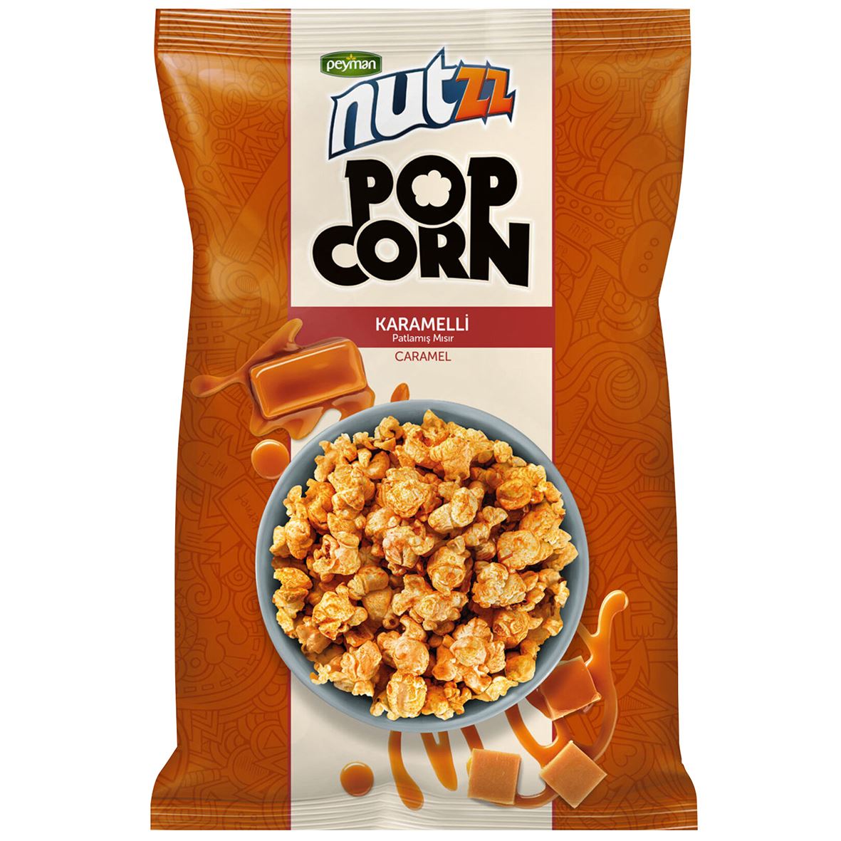 Peyman Nutzz Popcorn Karamelli 90 G
