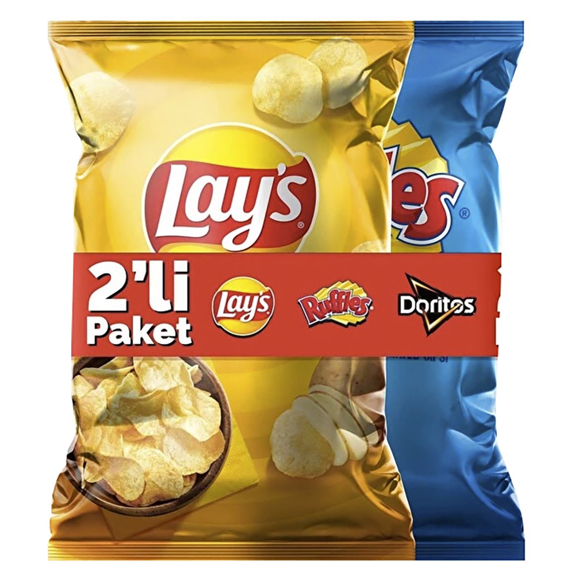 Lays Ruffles Dorıtos 2Li Avantaj Paket 176 G