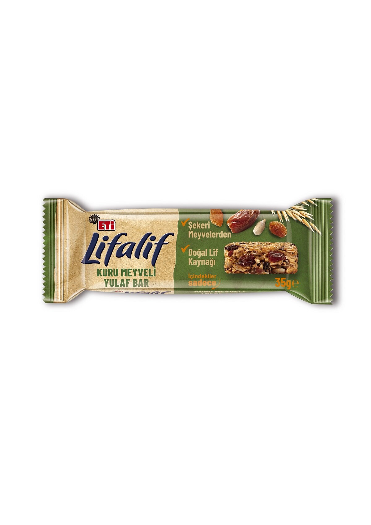 Eti Lifalif Kuru Meyveli Yulaf Bar 35 G