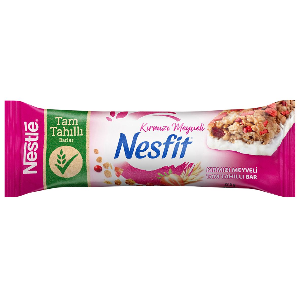 Nesfit Kırmızı Meyveli Tam Tahıllı Bar 23.5 G