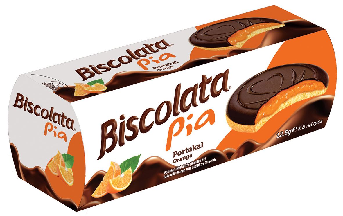 Biscolata Pıa Kek Portakallı 100 Gr.