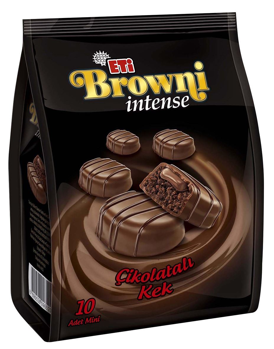 Eti Brownı Mini Intense Poşet Çikolatalı 160 G