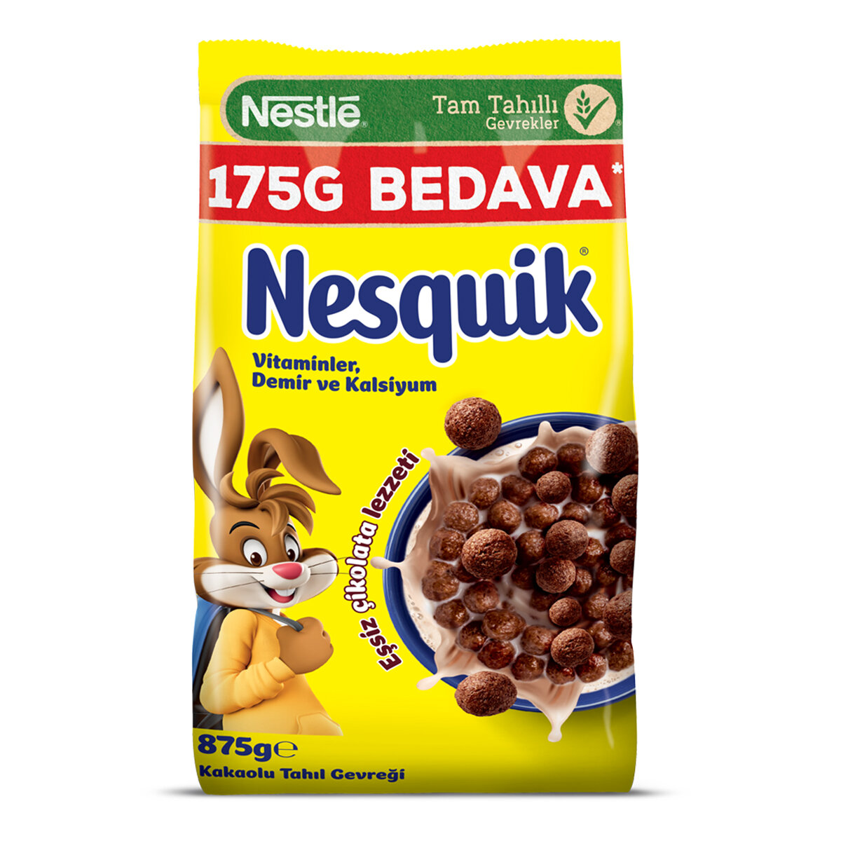 Nesquık Mısır Gevreği 875 G-175 G Bedava