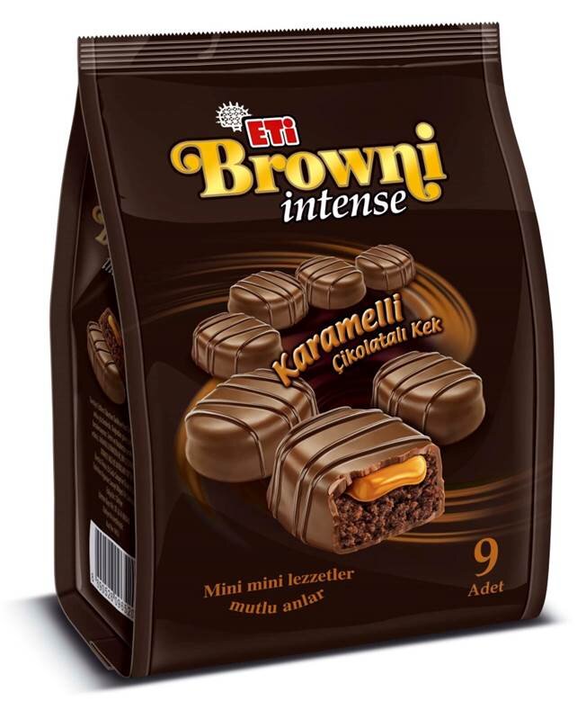 Eti Brownı Intense Mini Karamelli 160 G
