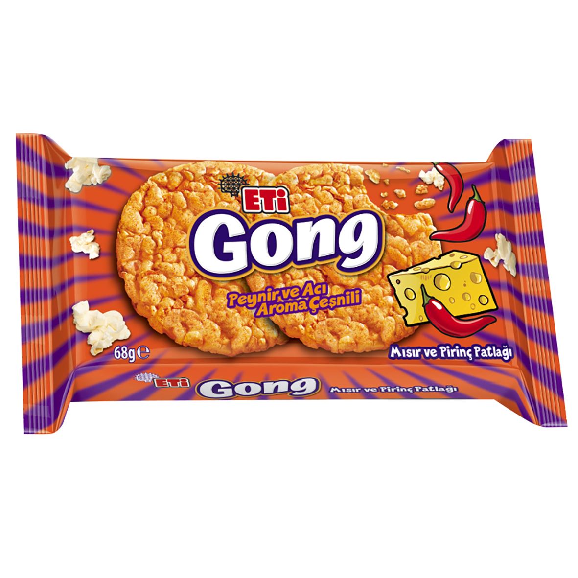 Eti Gong Peynirli Baharatlı 68 G