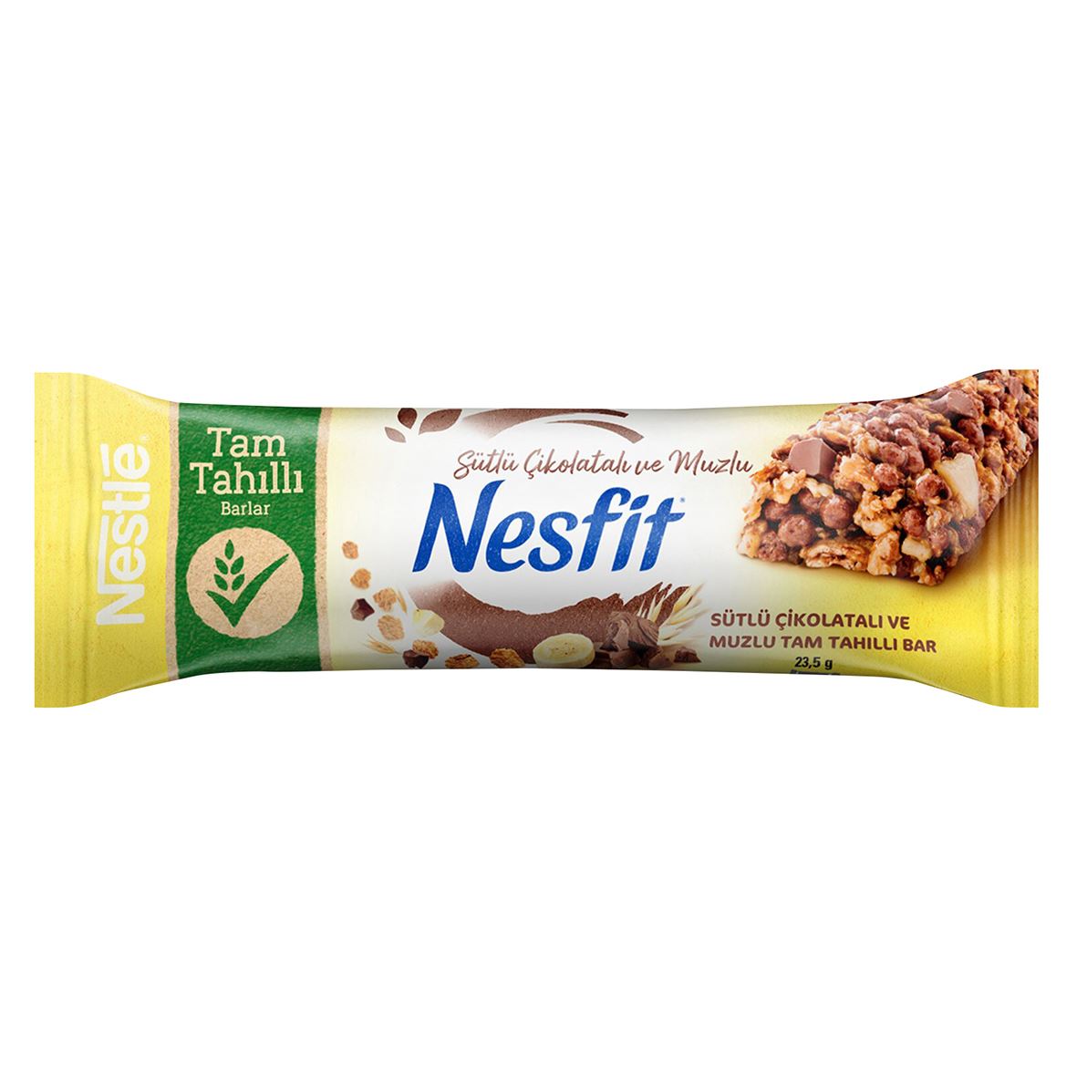 Nesfit Sütlü Çikolatalı&Muzlu Tam Tahıl.Bar 23.5 G