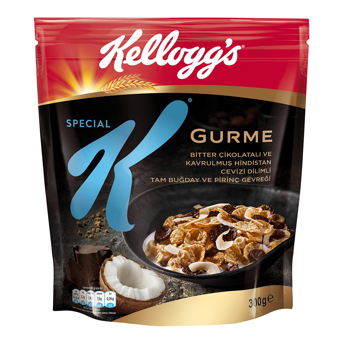 Kelloggs Specıal Gurme Tam Buğday&Pirinç Gevr.300G
