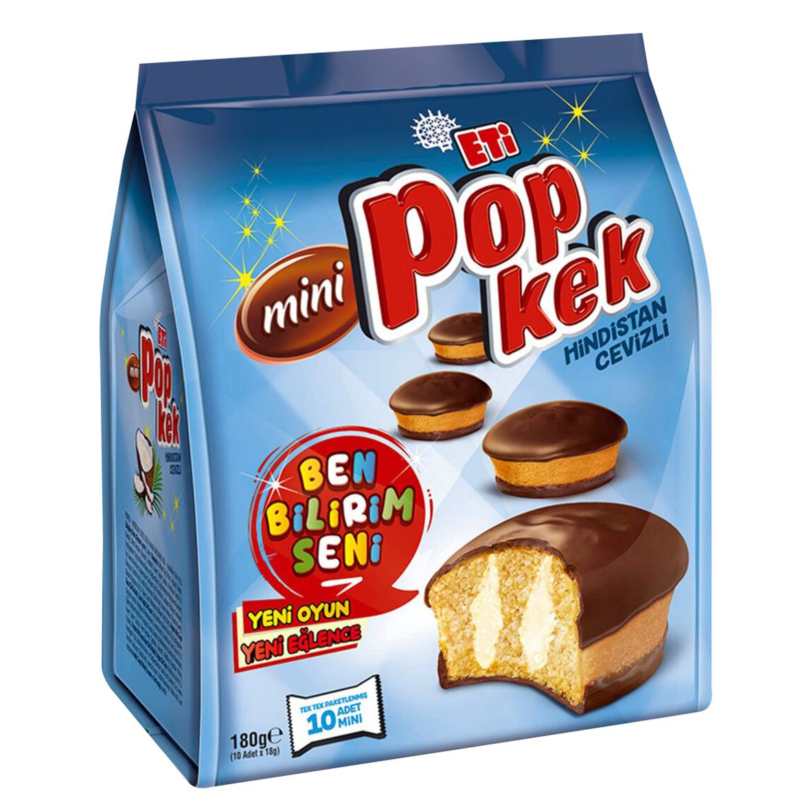 Eti Popkek Mini Hindistan Cevizli Kek 180 G