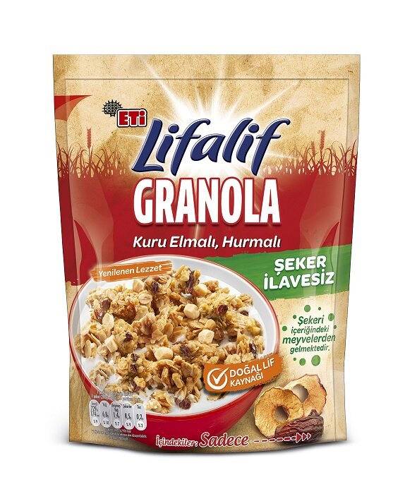 Etı Lifalif Elmalı Hurmalı Granola 200G
