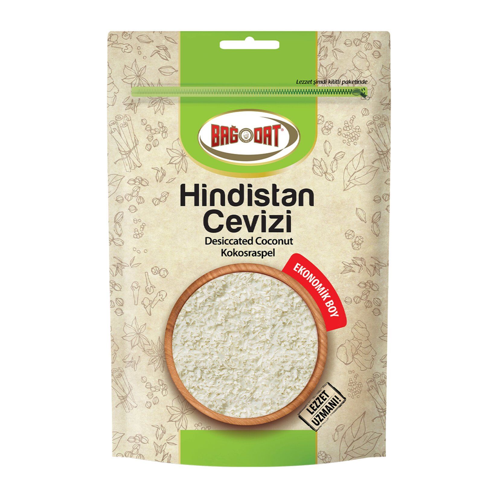 Bağdat Hindistan Ceviziı 160 G Eko