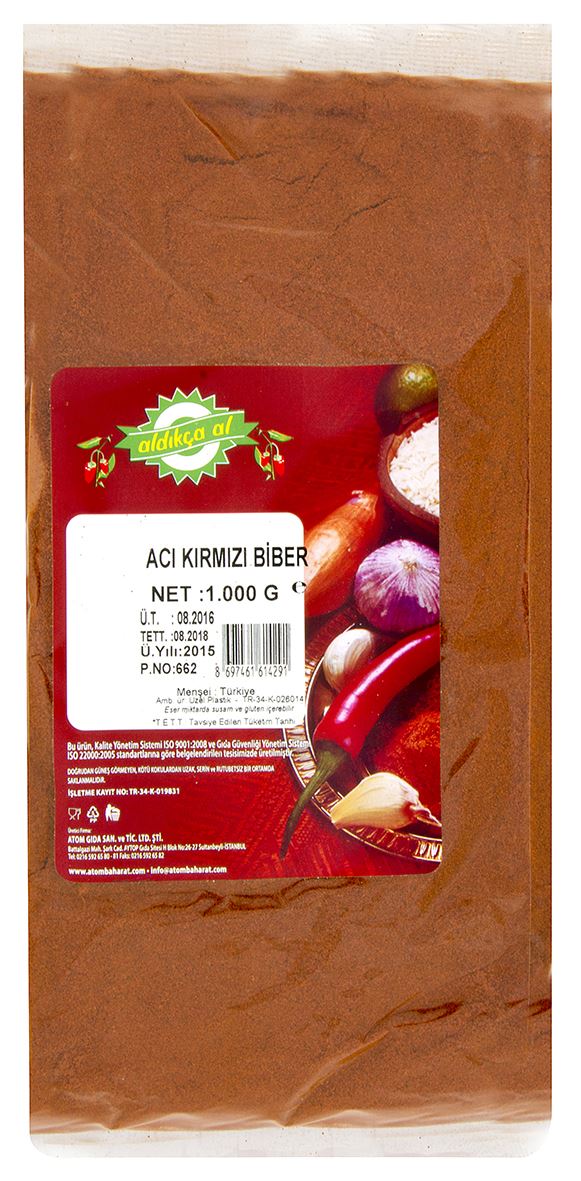 Aldıkça Al Acı Toz Biber 1000G