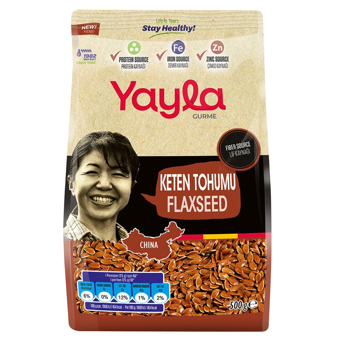 Yayla Gurme Keten Tohumu 500 G