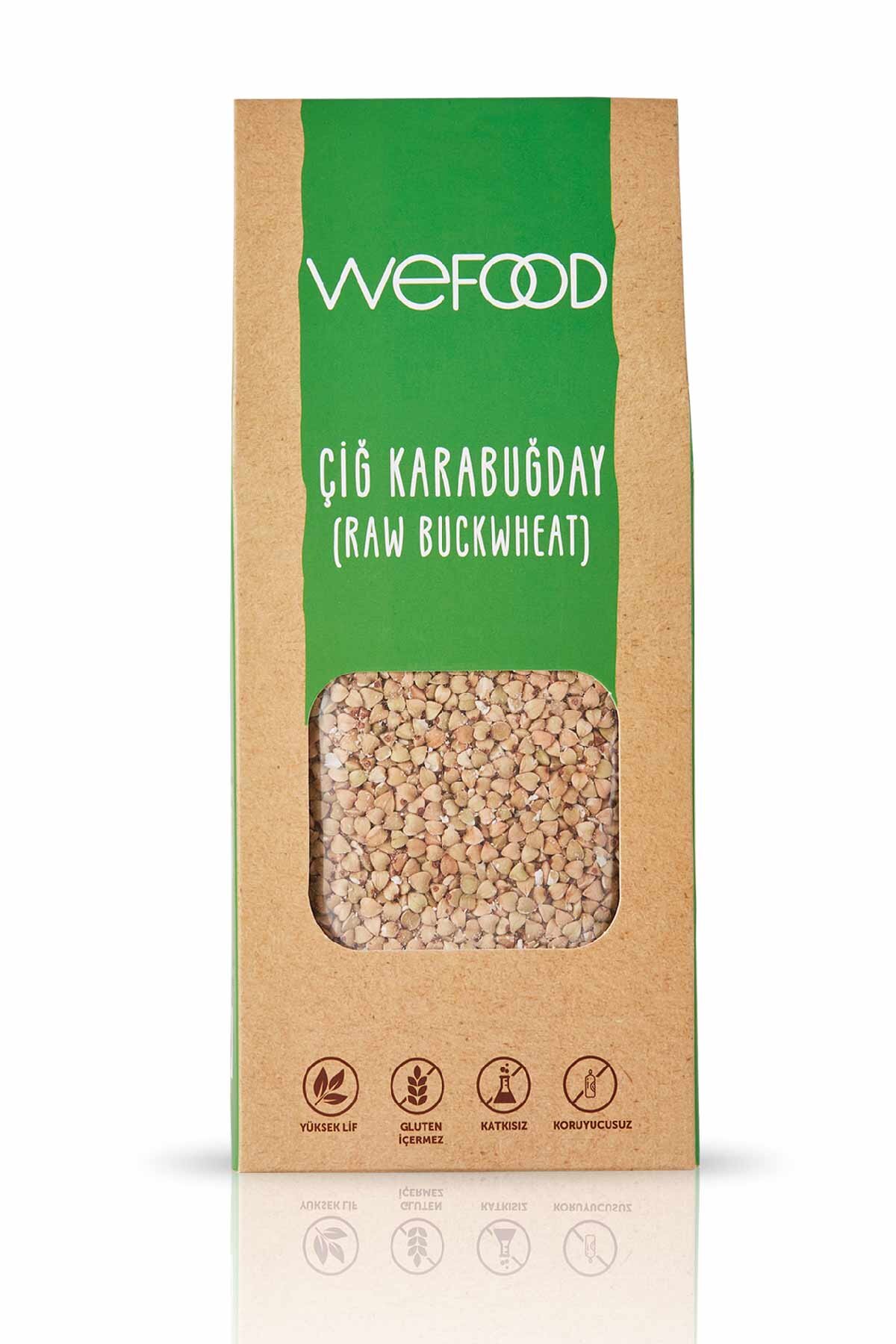 Wefood Glutensiz Çiğ Karabuğday Tanesi 400 G