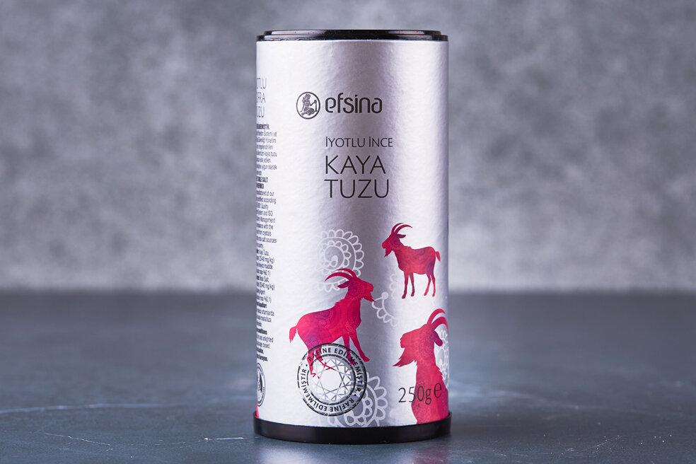 Efsina İyotlu İnce Kaya Tuzu (Tuzluk) 250 G