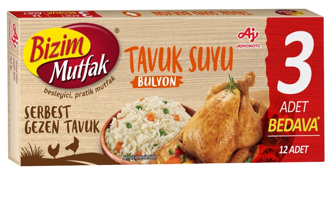 Bizim Mutfak Serbest Gezen Tavuk Bulyon 12*10 G