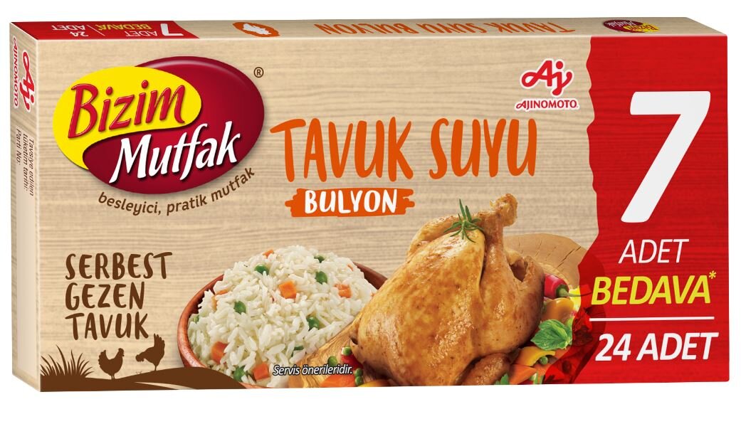 Bizim Mutfak Serbest Gezen Tavuk Bulyon 24*10 G