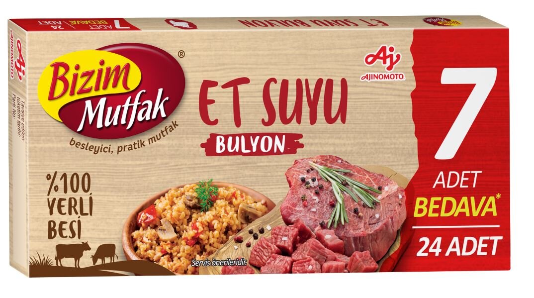 Bizim Mutfak Yerli Besi Et Bulyon 24*10 G